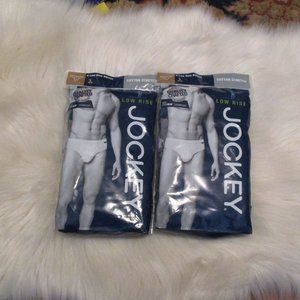 Jockey Low Rise Cotton Stretch Bikinis NIP